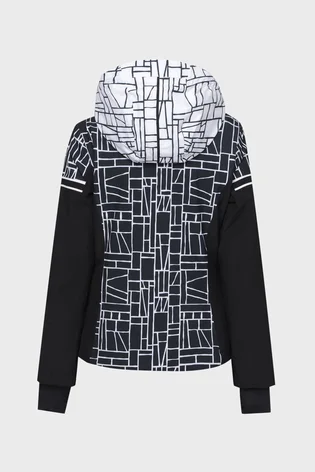 Куртка жіноча Cmp Jacket Fix Hood Black/White 31W0076-15Zh
