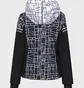 Куртка женская Cmp Jacket Fix Hood Black/White 31W0076-15Zh