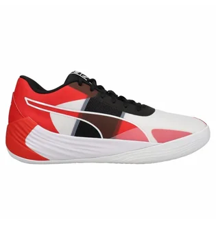 Кросівки чоловічі Puma Fusion Nitro Team Basketball Shoes White/Red 377035-02