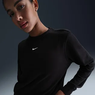 Світшот жіночий Nike One Dri-Fit Crew Hbr Tt Black IB1450-010