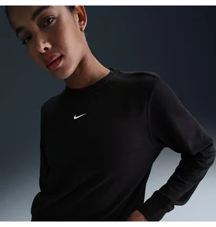 Світшот жіночий Nike One Dri-Fit Crew Hbr Tt Black IB1450-010