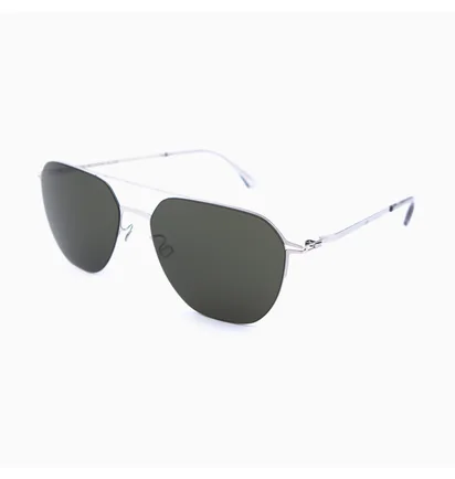 Сонцезахисні окуляри MYKITA Green/Metallic AMOS-SSL-RGR-SHINY-SILVER