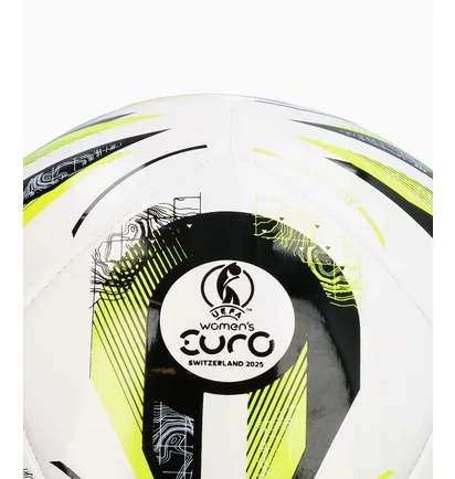 Футбольный мяч Adidas Euro 2025 Club White/Black JH1270