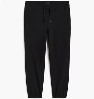 Брюки мужские H&M Relaxed Fit Sweatpants Black 1012056001