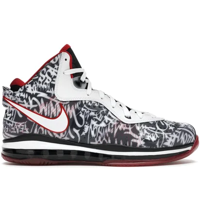 Кросівки чоловічі Nike Lebron 8 Qs White/Black Dd8306-001
