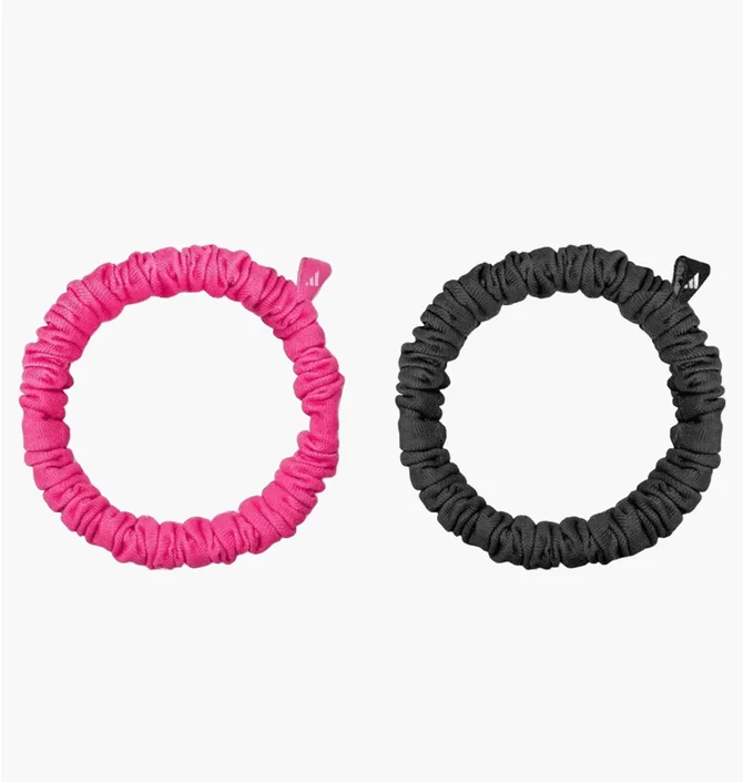 Резинки для волос Adidas Hair Scrunchies 2Pk (2 шт) Black/Pink ADAC-16550