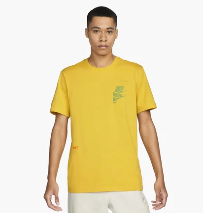 Футболка мужская Nike M Nsw Tee Ess+Sprt 2 Yellow Dm6379-709