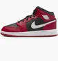 Кроссовки детские Air Jordan 1 Mid Gs Red/Black DQ8423-061