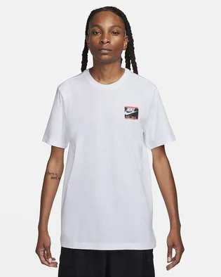Футболка унисекс Nike T-Shirt Sportswear White FQ3756-100