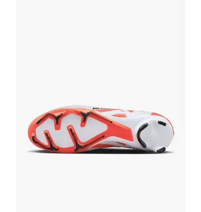 Бутсы унисекс Nike Mercurial Vapor 15 Pro Firm-Ground Soccer Cleats White/Red DJ5603-600