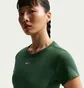 Футболка женская Nike Sportswear Tight Ribbed Short-Sleeve Green HV4994-323