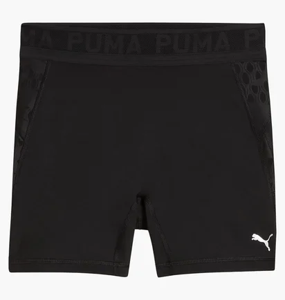 Шорты женские Puma Lace High-Waisted 5 Short Tights Black 526784-01