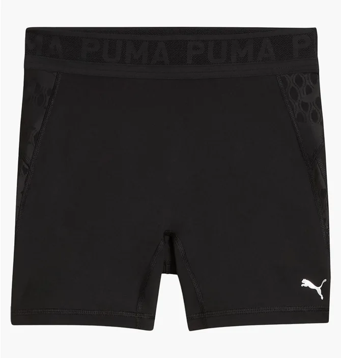 Шорты женские Puma Lace High-Waisted 5 Short Tights Black 526784-01