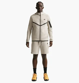 Кофта мужская Nike M Nk Tch Flc Fz Wr Hoodie Beige HV0949-236