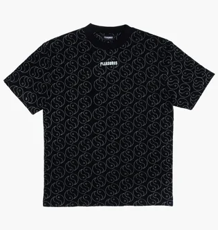 Футболка мужская Pleasures Ying Heavyweight Black P21SU021-BLACK