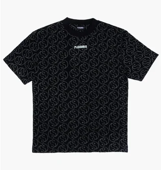 Футболка мужская Pleasures Ying Heavyweight Black P21SU021-BLACK