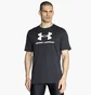 Футболка чоловіча Under Armour Sportstyle Logo Black 1329590-001