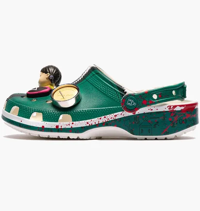 Сандали унисекс CROCS Squid Game Clog Green 210224-90H