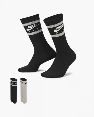 Носки унисекс Nike Everyday Essential Crew Black (2 пары) Dh6170-902