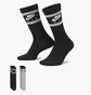 Шкарпетки унісекс Nike Everyday Essential Crew Black (2 пари) Dh6170-902