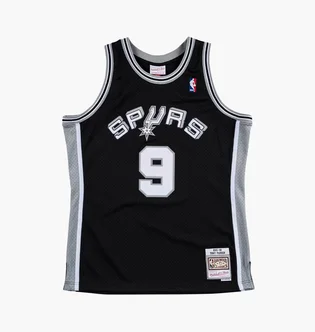 Майка чоловіча Mitchell & Ness Nba Swingman Jersey San Antonio Spurs 2001-02 Tony Parker Black SMJYLG19018-SASBLCK01TPA