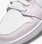 Кроссовки женские Air Jordan 1 Mid Barely Rose White/Pink Bq6472-500