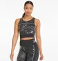 Топ женский Puma High Shine Cropped Running Tank Top Grey 521066-51