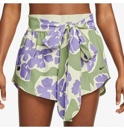 Спідниця жіноча Nike Osaka Collection Shorts Beige/Violet DX1848-386