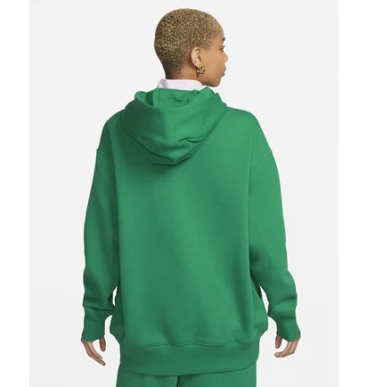 Худи женское Nike Sportswear Phoenix Fleece Oversized Pullover Hoodie Green Dq5860-365