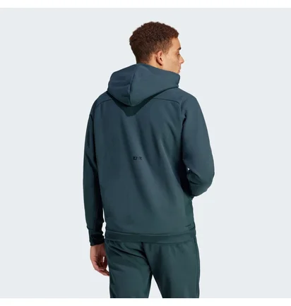 Толстовка мужская Adidas Z.N.E. Winterized Full-Zip Hooded Track Top Green IR5240