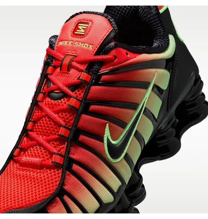 Кросівки чоловічі Nike Shox Tl Red/Yellow AV3595-601