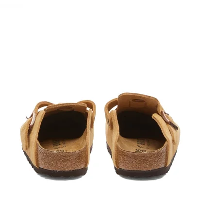 Тапочки жіночі Birkenstock Boston Beige 1026181