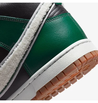 Кроссовки мужские Nike Dunk High Retro Shoes Black/Green Dr8805-001