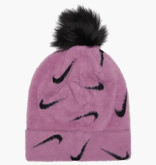 Шапка детская Nike Peak Pom Beanie Violet FZ3062-523