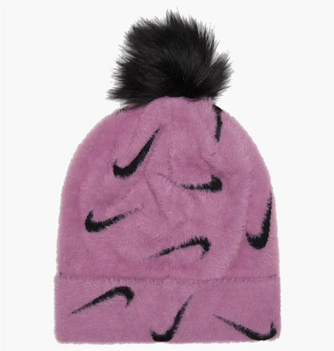 Шапка детская Nike Peak Pom Beanie Violet FZ3062-523