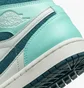 Кроссовки женские Air Jordan Air 1 Mid Se Shoes Turquoise/White DZ3745-300