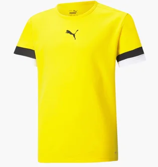 Футболка детская Puma Teamrise Jersey Yellow 704938-07