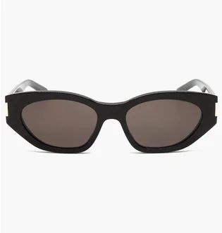 Сонцезахисні окуляри жіночі SAINT LAURENT Grey/Black SL-638-001-55
