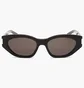 Сонцезахисні окуляри жіночі SAINT LAURENT Grey/Black SL-638-001-55