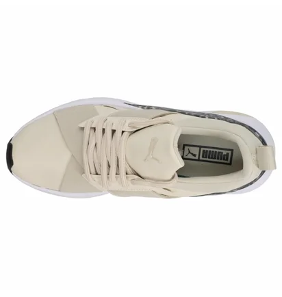 Кросівки жіночі Puma Muse X5 Leo Lace Up Sneakers Beige 384100-02