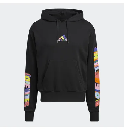 Худи унисекс Adidas Pride Hoodie (Gender Neutral) Black Hc4451