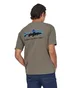 Футболка мужская Patagonia Home Water Trout Organic T-Shirt Grey 37547GDNG