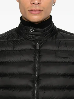 Жилетка мужская John Richmond Quilted Zip-Up Black UMA25156PI