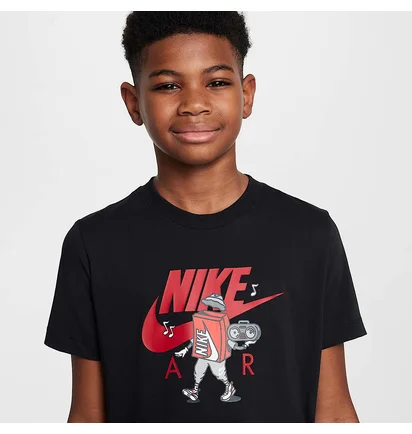 Футболка детская Nike Shoebox Graphic Tee Black HM5661-010