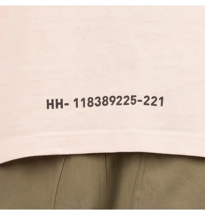Футболка унисекс Helly Hansen Arc 22 Capsule 221 Block T-Shirt Pink 53728-072