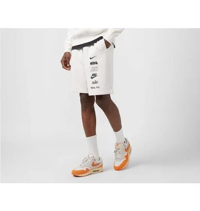 Шорты мужские Nike Club+ Stack Shorts White Fb8830-030