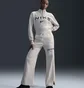 Штани жіночі Nike Sportswear Phoenix Fleece High-Waisted Wide-Leg Logo Pants Grey FV7684-104
