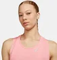 Майка женская Nike W Fast Df Crop Tank Pink DD5921-611