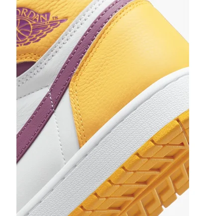 Кроссовки мужские Nike Jordan 1 Retro High Og Brotherhood Violet/Yellow 555088-706