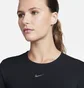 Топ женский Nike Pro Dri-Fit WomenS Cropped Long-Sleeve Top Black FB5233-010